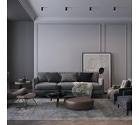 Maytoni Focus downlight, negro, Ø 5,2 cm, aluminio, GU10