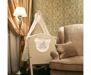 Maytoni Grace lámpara de pie 1 luz latón/beige True