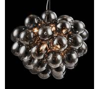 Maytoni Lámpara colgante Balbo en gris ahumado True