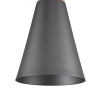 Maytoni Lámpara colgante Bicones en negro Ø 14cm