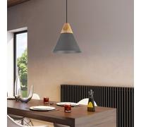 Maytoni Lámpara colgante Bicones en negro Ø 22cm True