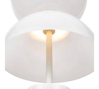 Maytoni lámpara de mesa LED Kyoto, blanca, altura 46 cm, mármol EC:EPREL:1655047