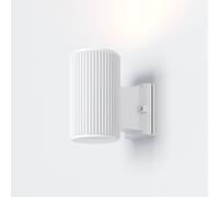 Maytoni Rando aplique de exterior, 1 luz, blanco