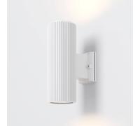 Maytoni Rando aplique de exterior, 2 luz, blanco True