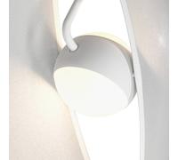 Maytoni Reflex Lámpara colgante LED, pantalla de tela, 1 luz