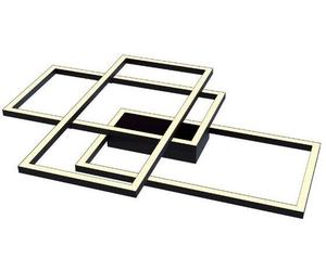 Maytoni Rida lámpara de techo 3x80 W negro MOD015CL-L80B