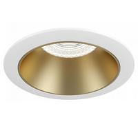 Maytoni Share lámpara empotrada 1x15 W blanco-oro DL053-01WMG