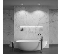 Maytoni Zoom Foco empotrable LED 930 IP65 triac redondo, negro