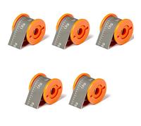 Maytop Hoja de Plomo Pesca 5 Rollos 0.6MM Drop Shot Pesas Kit Tackle Tape Suministros de Pesca Aparejos de Pesca Accesorios