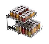 MAYZOLOP Especieros, CajóN RetráCtil Para Condimentos, Especieros Para Cocina, Organizador Armarios De Cocina, Organizador Especias, Adecuado Para Armarios Cocina, Armarios BañO 27.2 * 29.3 * 24CM