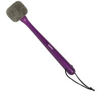 MAZA BOMBO TIMBAL FIELTRO MANGO CORREA REF.02642 MORADO CLAROLargo total: 34cm. Bola: alto 5X6,5 Cm.