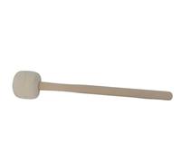 Maza de Bombo con cabeza de fieltro de lana,mod.4P10 Qbano, ideal para Bombos y otros instrumentos percusión.