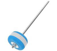 Maza para pedal de bombo - Cabeza de fieltro con rayas azules y white y varilla metálica - Pieza de repuesto para batería, accesorio de percusión para instrumentos de práctica en