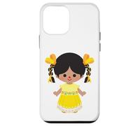Mazahua Traditional Mexican Lele Doll Adelita Mexicana Otomi Carcasa para iPhone 12 Mini