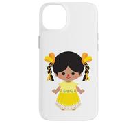 Mazahua Traditional Mexican Lele Doll Adelita Mexicana Otomi Carcasa para iPhone 14 Plus