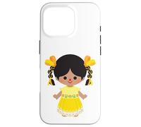 Mazahua Traditional Mexican Lele Doll Adelita Mexicana Otomi Carcasa para iPhone 16 Pro