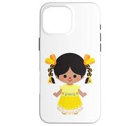 Mazahua Traditional Mexican Lele Doll Adelita Mexicana Otomi Carcasa para iPhone 16 Pro MAX
