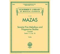 MAZAS - Estudios (75) Melodicos y Progresivos Op.36 (Completos) para Violin (Hermann)