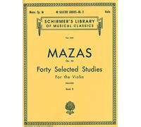 MAZAS - Estudios Brillantes Op.36 Vol.2 para Violin (Franko)