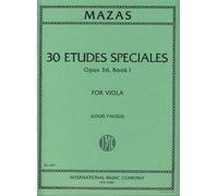 MAZAS - Estudios Especiales Op.36 Vol.1 para Viola (Pagels)