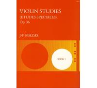 MAZAS - Estudios Especiales Op.36 Vol.1 para Violin