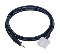 Mazda Aux IN Música CD Interface Adaptador 3.5mm Audio Jack Cable Mp3 Conector para Galaxy HTC One, Huawei, Sony Xperia, Lumia, LG Phone, iPod, MP3 Player a Mazda 6, 3, 5, 2, MX5, RX8, Besturn