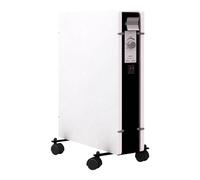 Mazda - Radiador móvil - Radiador de inercia de piedra mirida - Termostato regulable 1000 y 2000 W - arena blanca