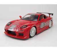 Mazda RX-7 1993 Rojo Dom Fast & Furious Coche De Modelo 1:24 Jada Toys