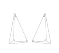 Maze 2 Soportes para balda Pythagoras blanco
