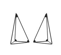 Maze 2 Soportes para balda Pythagoras negro