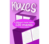 Maze Activity Book for Kids & Adults