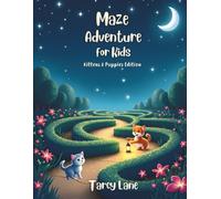 Maze Adventure for Kids: Kittens & Puppies Edition: Hard & Very Hard Mazes for Children - 50 Challenging Mazes with Answer Keys