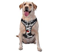 Maze - Arnés prémium para perros pequeños, medianos y grandes, duradero, sin tirones, con correas reflectantes y hebillas de liberación rápida, talla S