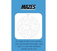 maze book: Get ready to twist, turn, and think your way through every page-each maze is a new little adventure waiting just for you!