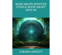 MAZE BRAIN BOOSTER PUZZLE BOOK SMART KIDS 22