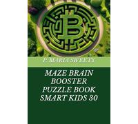 MAZE BRAIN BOOSTER PUZZLE BOOK SMART KIDS 30