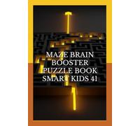 MAZE BRAIN BOOSTER PUZZLE BOOK SMART KIDS 41