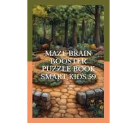 MAZE BRAIN BOOSTER PUZZLE BOOK SMART KIDS 59
