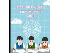 Maze Brain Game Kids Activity Book