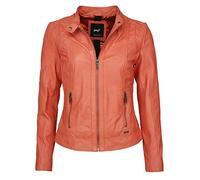 MAZE Chaqueta de cuero para mujer Marcie, naranja, S
