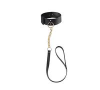 Bijoux Indiscrets Maze Collar Negro Con Correa 1 Unidad