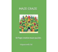 Maze Craze: Maze Puzzle Book