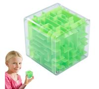 Maze Cube 3D Brain Teaser Puzzles - For Kids Rolling Ball Maze Game, Cube