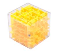 Maze Cube 3D Brain Teaser Puzzles - For Kids Rolling Ball Maze Game, Cube