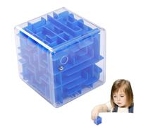 Maze Cube - 3D de 6 cm, Juego de Laberinto con Bolas rodantes, Juguete Educativo portátil | Kids Fidget Fun Cumpleaños Vacaciones Bombonera Puzzle Challenge Desarrollo de Juegos en