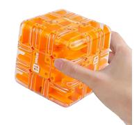 Maze Cube Puzzle Toy - Brain Training 3D Labyrinth Toys | Cubo de conciencia espacial | Calcetín acolchado para fiestas de cumpleaños para niños, niños, guardería, adul