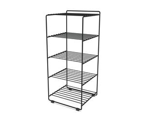 Maze Estante para zapatos Maze Shoescraper Negro