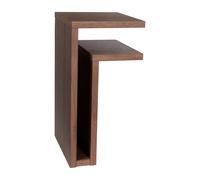 Maze Estantería de pared F-shelf nogal estante a la derecha