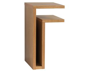 Maze Estantería de pared F-shelf roble Estante a la derecha