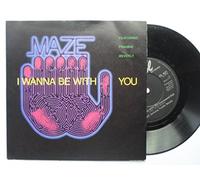 Maze I Wanna Be With You 7" Capitol CL421 EX/EX 1986 picture sleeve, featuring Frankie Beverly